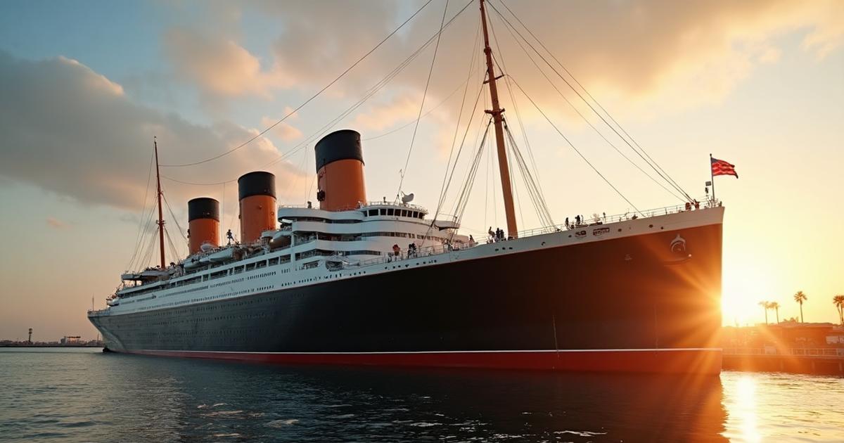 El Queen Mary: el 'primo del Titanic' que sí sobrevivió 🚢✨